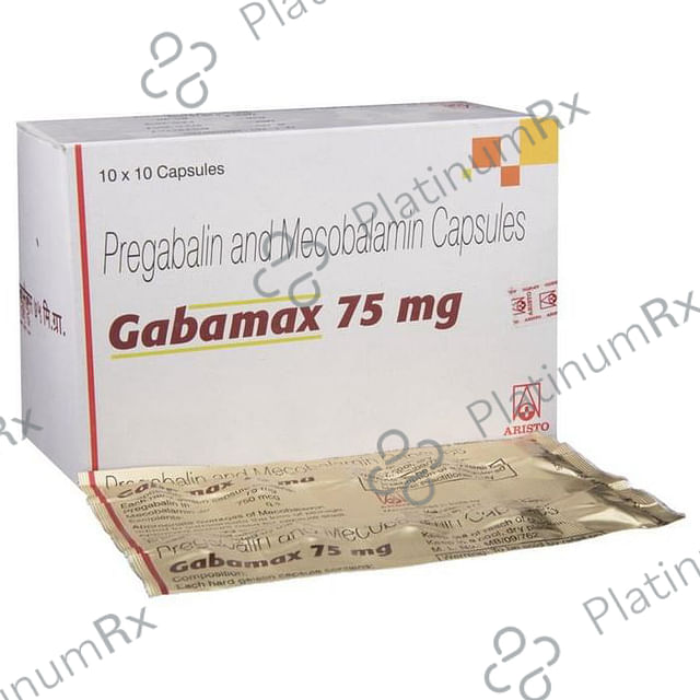 Gabamax 75mg Capsule