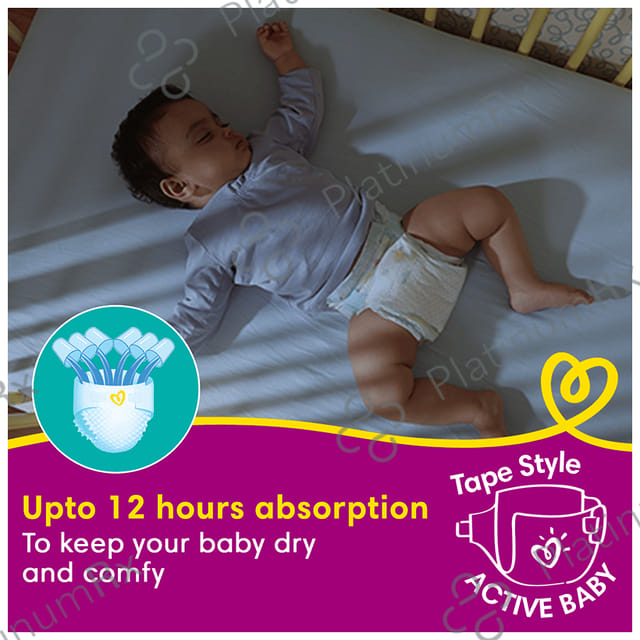 Pampers Active Baby Diaper Small 46s