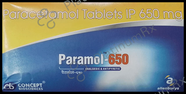 Paramol 650 Tablet 10 tablets Tablet Allenburys Pharma Limited