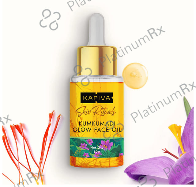 Kapiva Kapiva Kumkumadi Glow Face Oil (30 ml) - For Glowing Skin - Helps Reduce Dark Spots & Pigmentation Oil