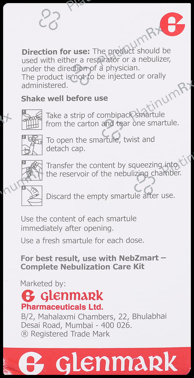 Nebzmart B 0.5mg Smartules Respules 7X2ml