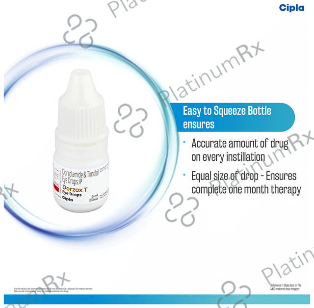 Dorzox T Eye Drop 5ml