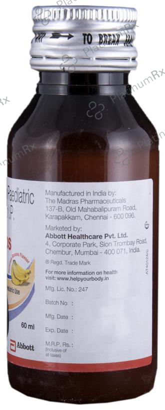 Malidens DS Banana Oral Suspension 60ml