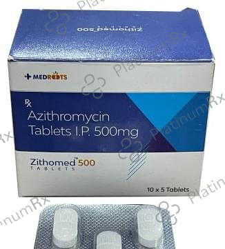 Zithomed 500mg Tablet 5s