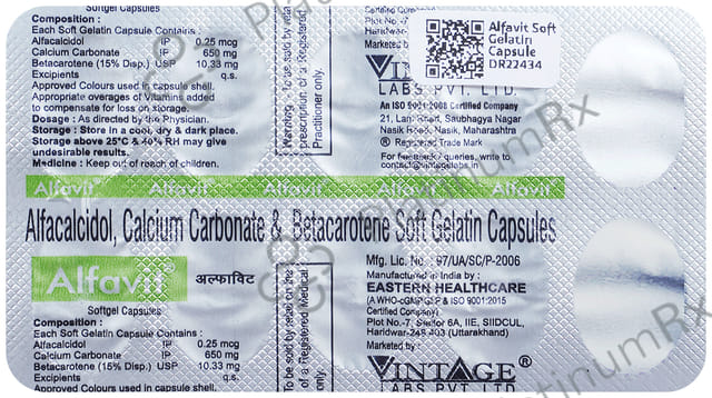 Alfavit Soft Gelatin Capsule 10s