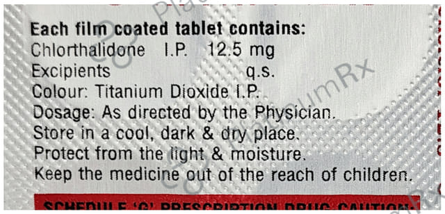 Tensiclor 12.5mg Tablet