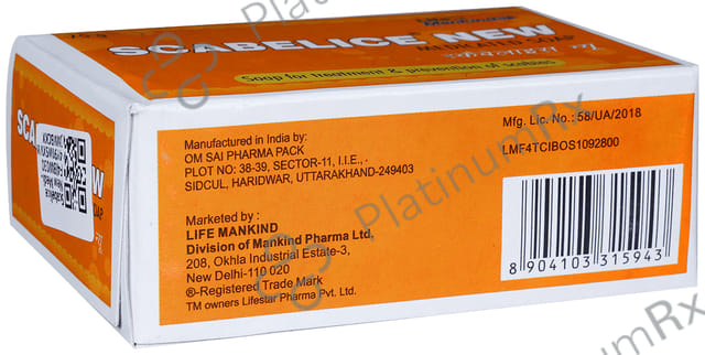 Scabelice New Medicated Soap 75gm