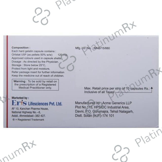 Orlean 120mg Capsule 10s