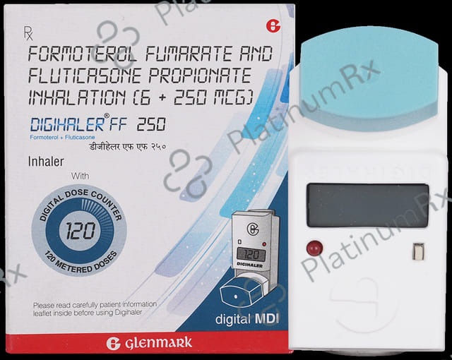 Digihaler FF 6/250mcg Inhaler 120MDI