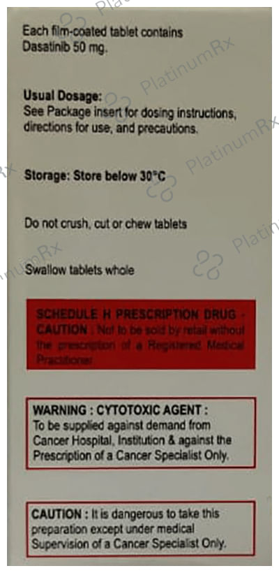 Dasashil 50mg Tablet