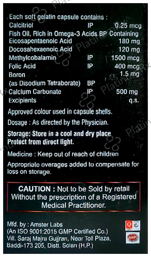 Bon 4U Max 1500mcg Soft Gelatin Capsule 10s