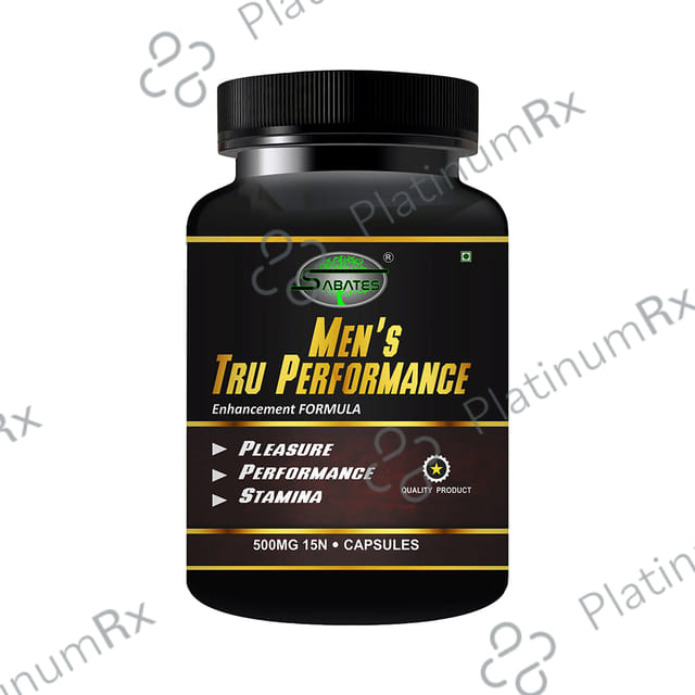 Sabates Men's Tru Performance Capsule 15 capsules