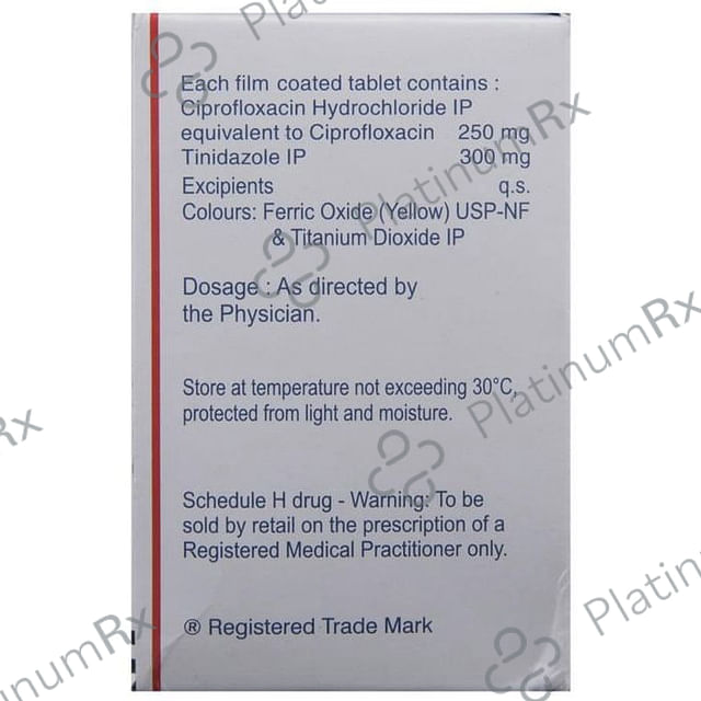 Cifran C TH 250/300mg Tablet 10s