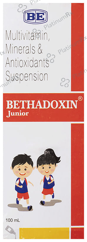 Bethadoxin Junior Oral Suspension Mixed Fruit