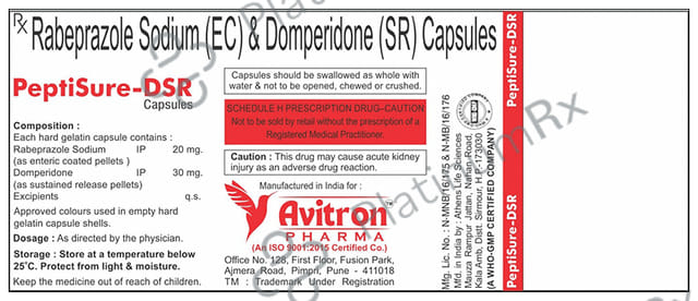 Peptisure DSR Capsule 10s
