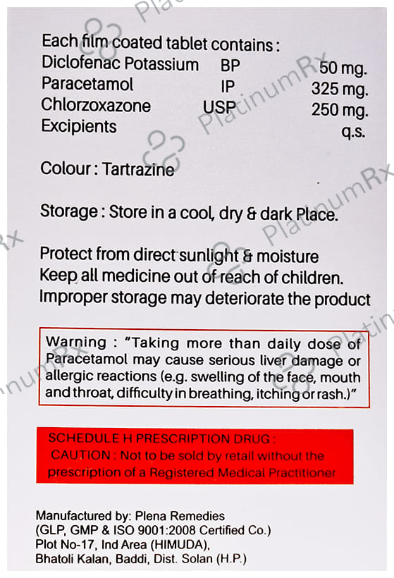 Dikium MR 250mg/50mg/325mg Tablet 10s