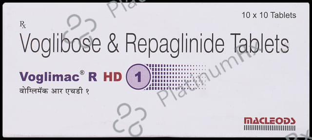 Voglimac R HD 1mg/0.3mg Tablet