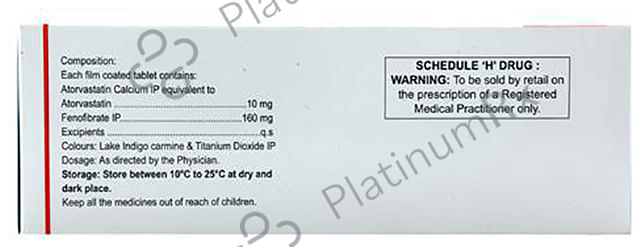 Atorsave F 10/160mg Tablet 10s