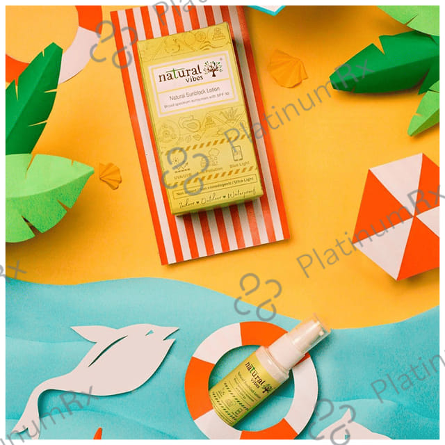 Natural Vibes Natural Sunblock SPF 30 Lotion 30ml