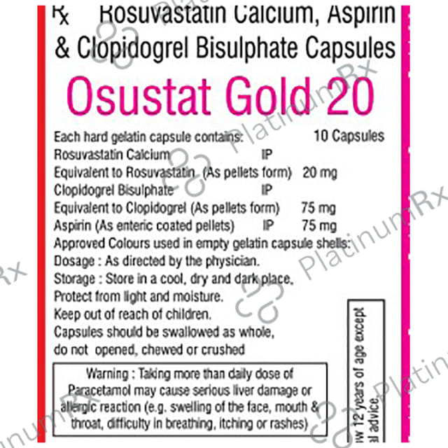 Osustat Gold 20 Capsule