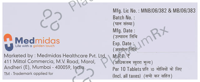 Midoxib 60mg Tablet