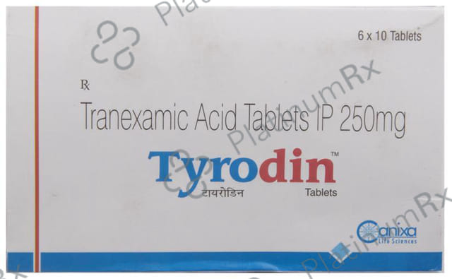 Tyrodin 250mg Tablet 10s