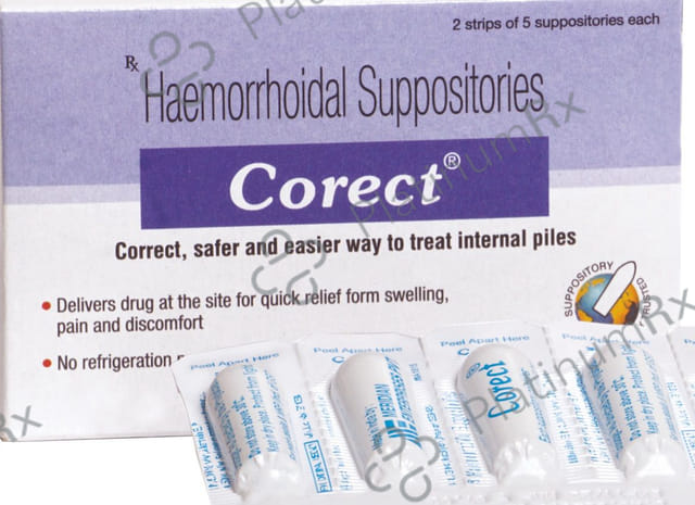 Corect Suppository 5s