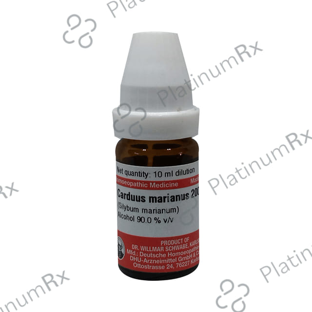 Dr Willmar Schwabe Germany Caduus Marianus Dilution 200
