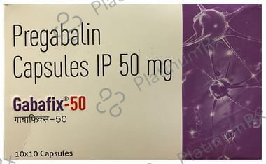 Gabafix 50mg Capsule 10s