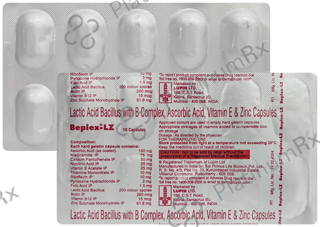 Beplex LZ Capsule 10s
