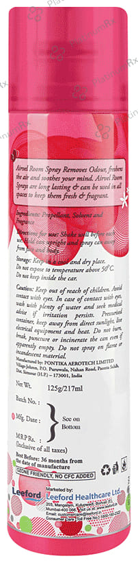 Airvel Majestic Rose Room Spray