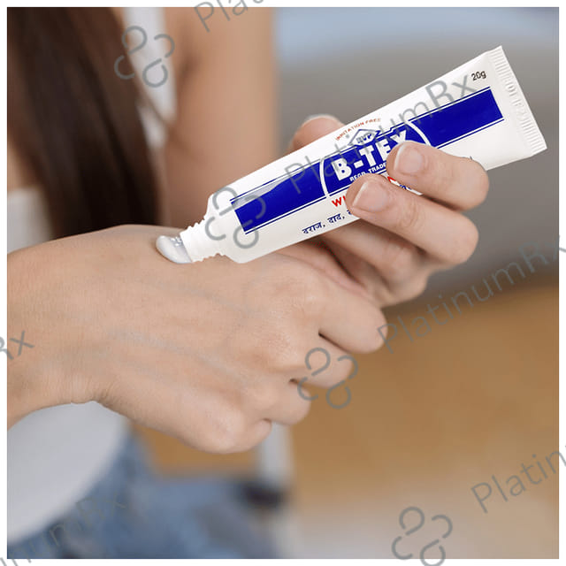 B-Tex White Ointment (20gm Each) 12 Tubes