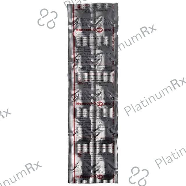 Monocef O CV 200/125mg Tablet 10s