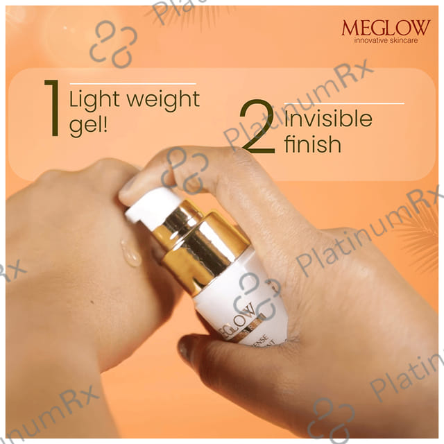 Meglow Pro Care Day Defense Transparent Sun Screen SPF 30 Gel 50ml