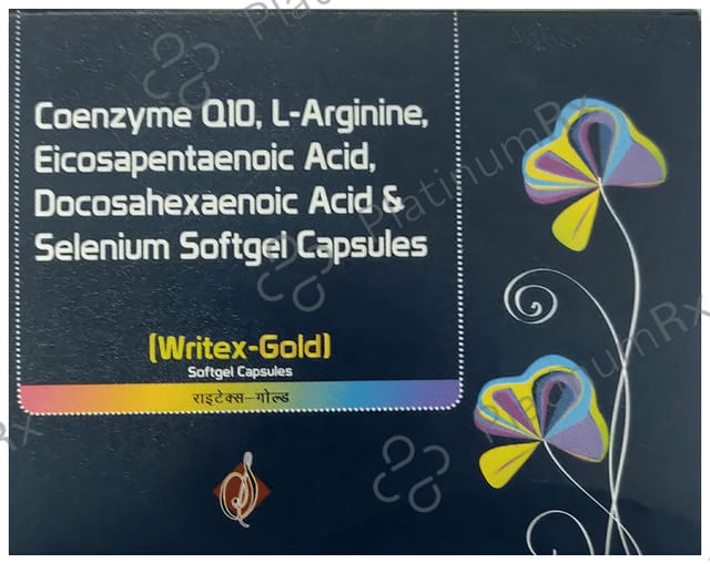 Writex-Gold Soft Gelatin Capsule