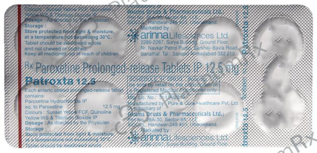 Patroxta 12.5 Tablet PR