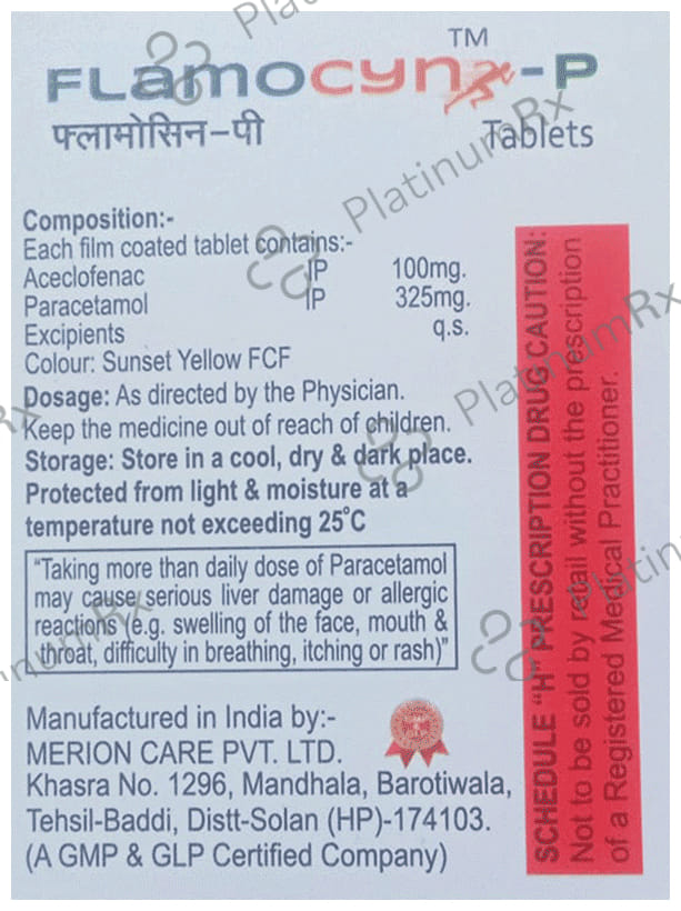 Flamocyn-P Tablet