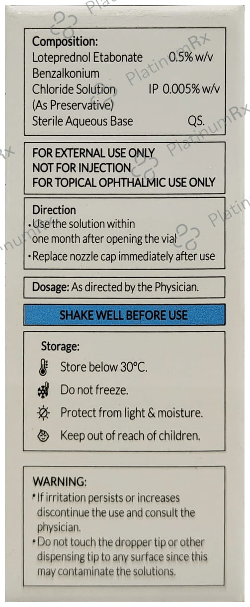 Lotik Ophthalmic Suspension 5ml