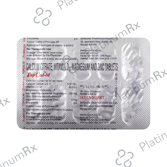 Topcal M Tablet 10s