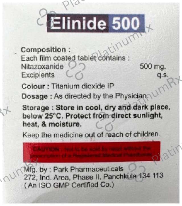 Elinide 500 Tablet