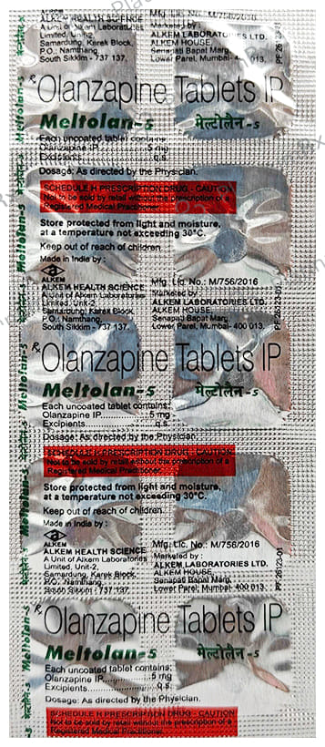 Meltolan 5mg Tablet 10s