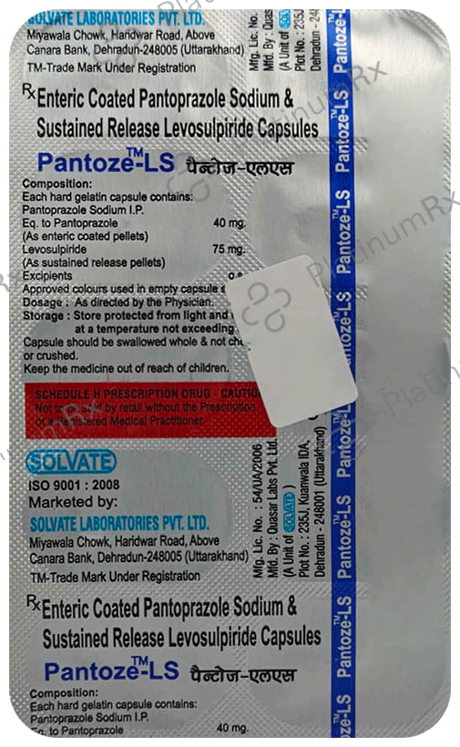 Pantoze-LS Capsule SR