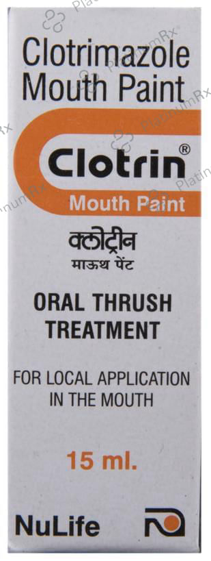Clotrin 1% Mouth Paint 15ml