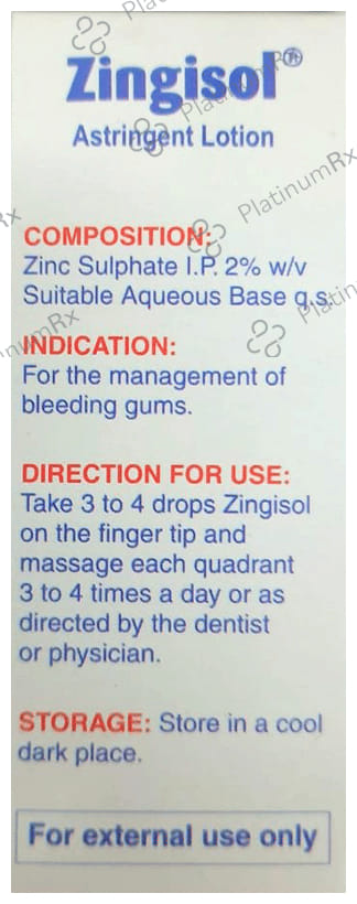 New Zingisol Lotion 15ml