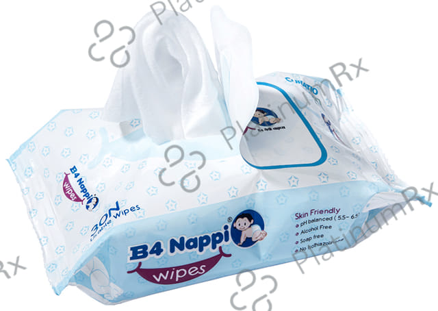 B4 Nappi Wipes 30 wipes