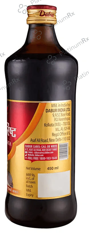 Dabur Ashokarishta Relieves Menstrual Cramps & Period Pain in Women 450ml