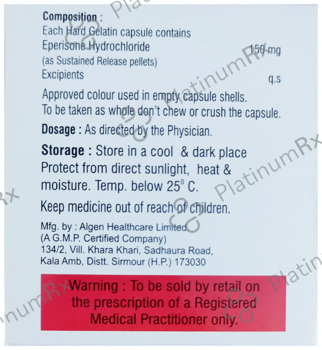 Epispaz SR 150 Capsule