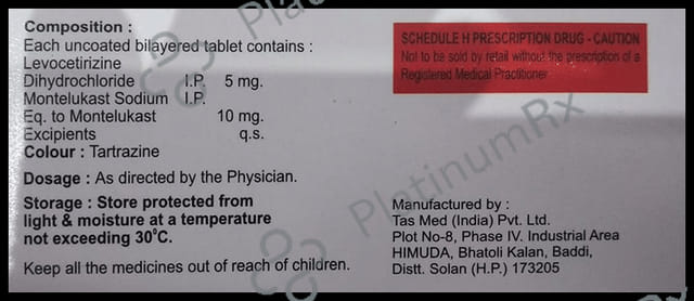 Wincit M 5/10mg Tablet 10s