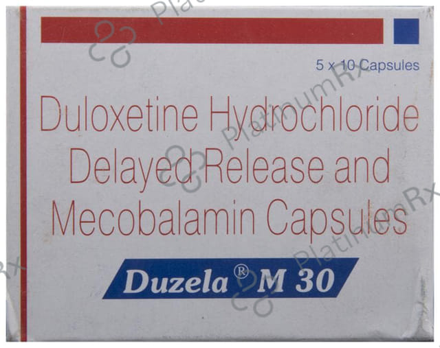 Duzela M 30mg/1500mcg Capsule DR 10s