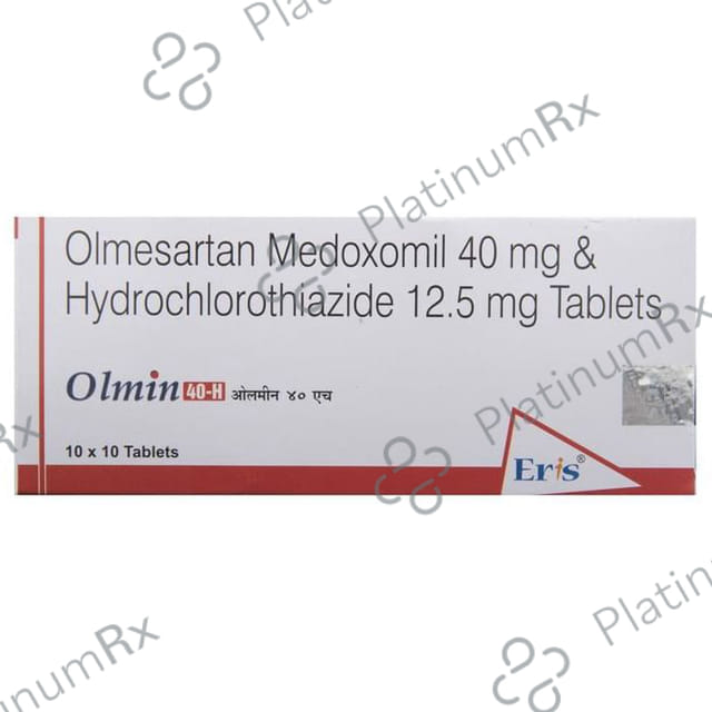 Olmin 40 H 12.5/40mg Tablet 10s